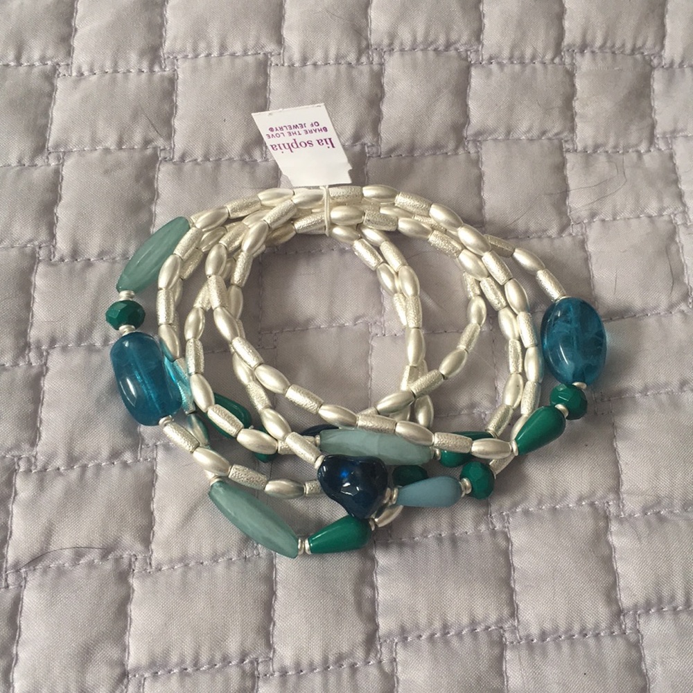 Brand New Multi Strand Lia Sophia Bracelets